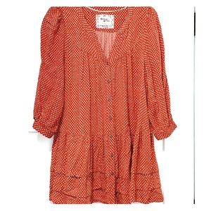 Anthropologie flowy tunic by Holding Horses